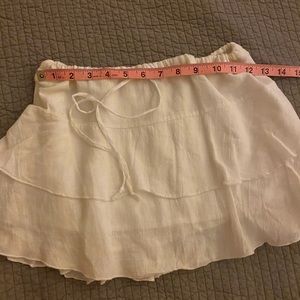 Mini skirt medium white